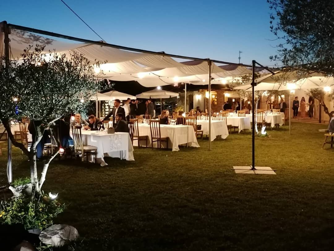 cena all'aperto