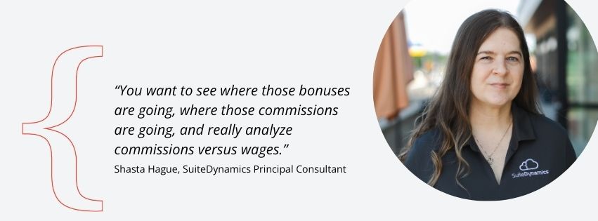 Quote from Shasta Hague about gross pay vs net pay.