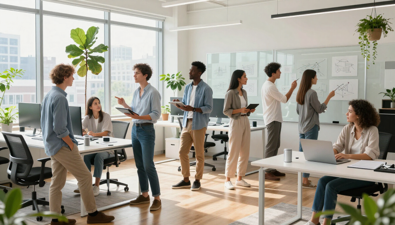 Diverse Startup Team