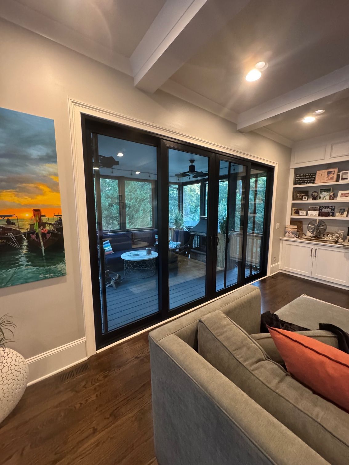 sliding glass door