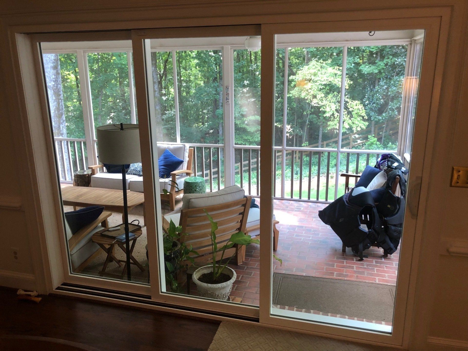 sliding glass door
