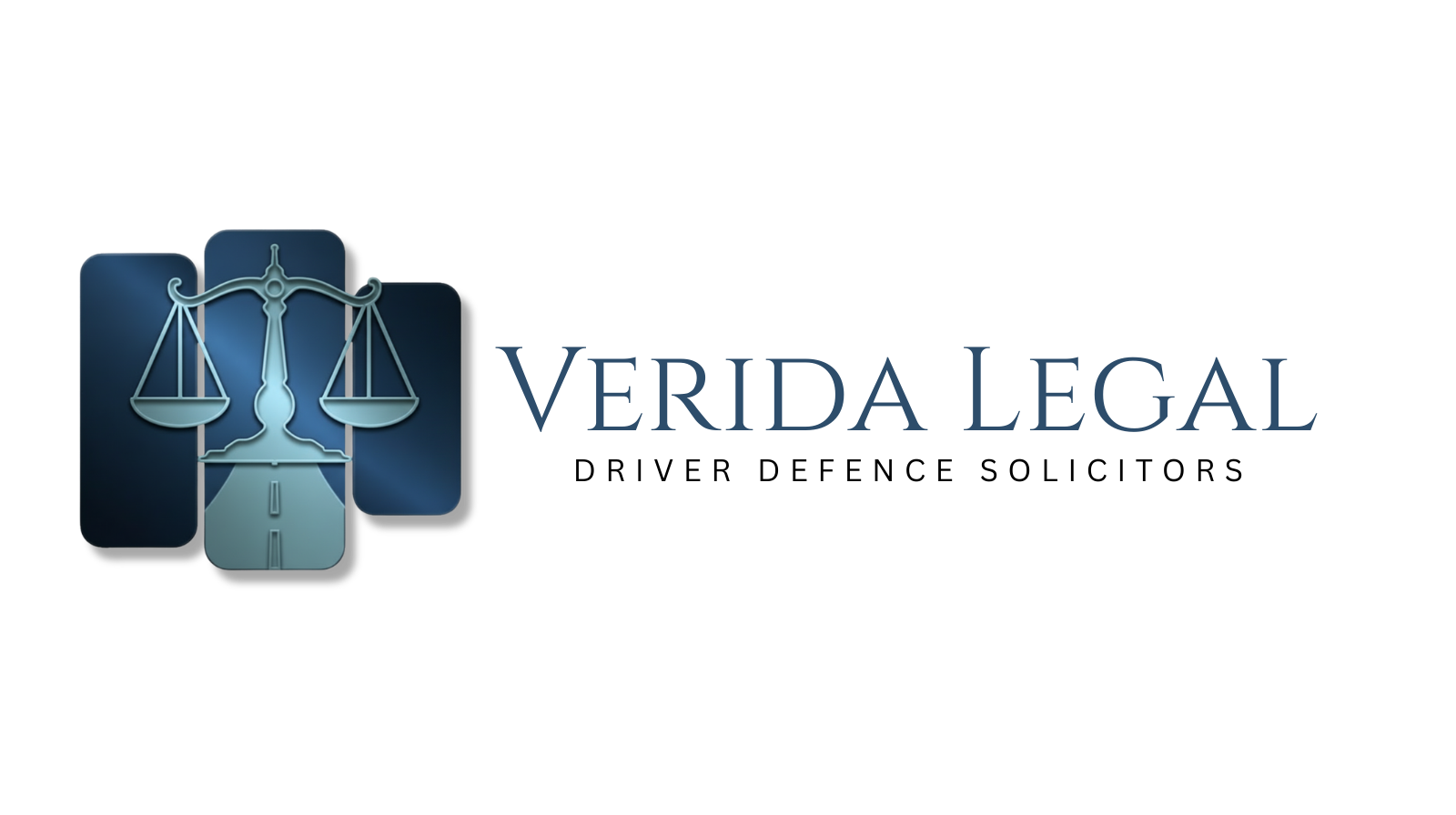 Verida Legal logo with blue scales of justice and gray-blue text on a white background
