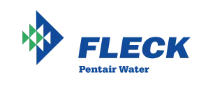 Logotipo de FLECK: un triángulo azul con detalles verdes y blancos junto a la palabra FLECK y 