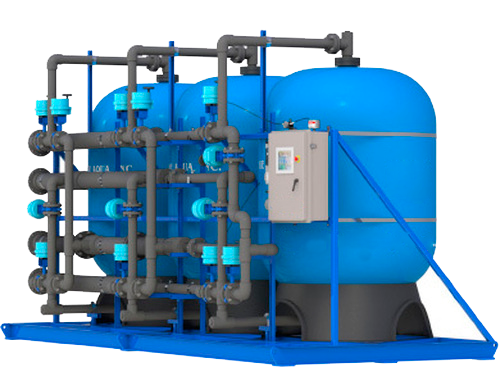 Sistema de filtración industrial Aqua Systems