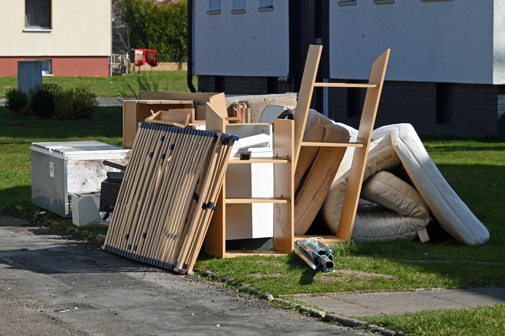 Junks Outside the House