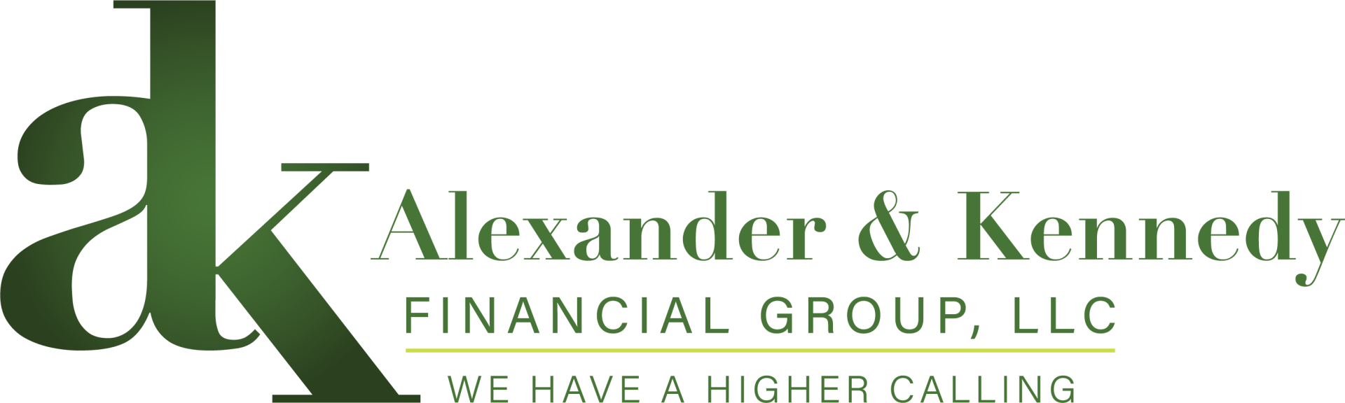 Alexander & Kennedy Financial Group, LLC. We have a higher calling.
