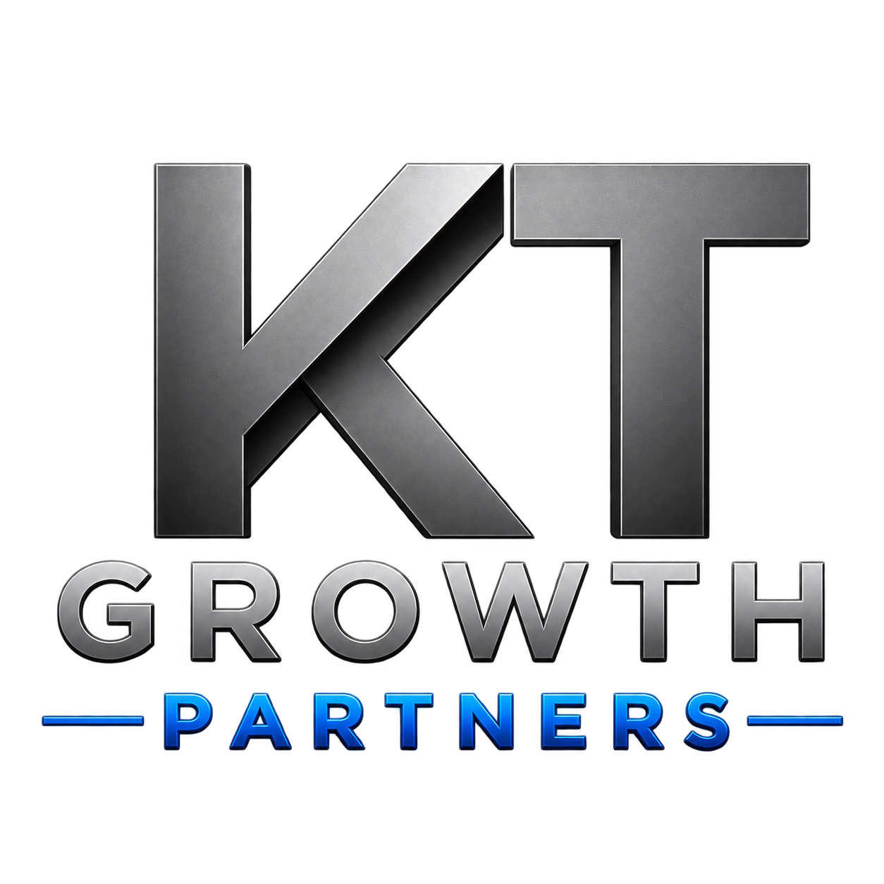 KT Growth Partners logo in gray and blue with the tagline “Predictable Revenue. Accelerated.”