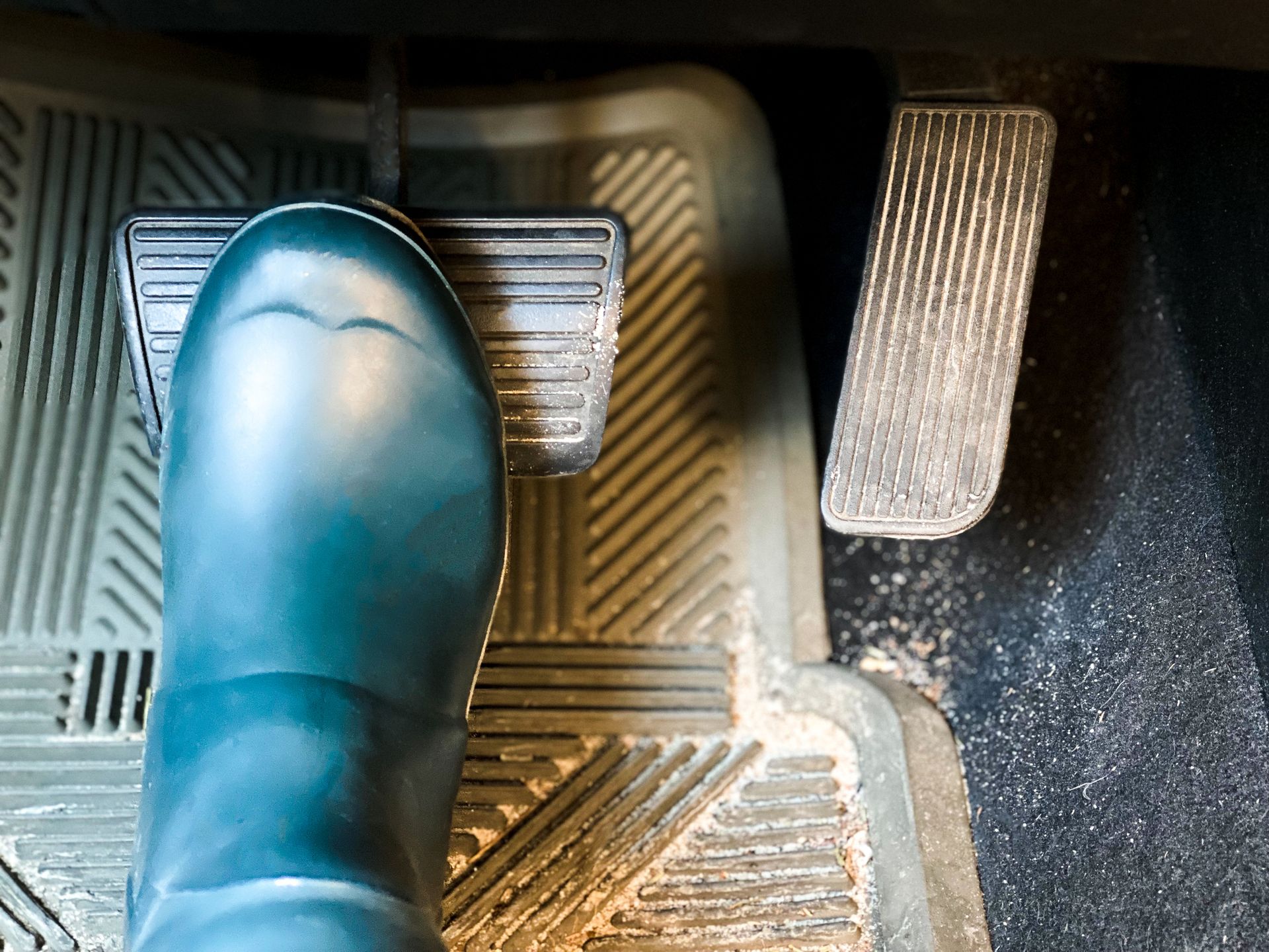 Foot on The Brake of Vehicle — Sun Prairie, WI — 39 Wrenches Auto Repair