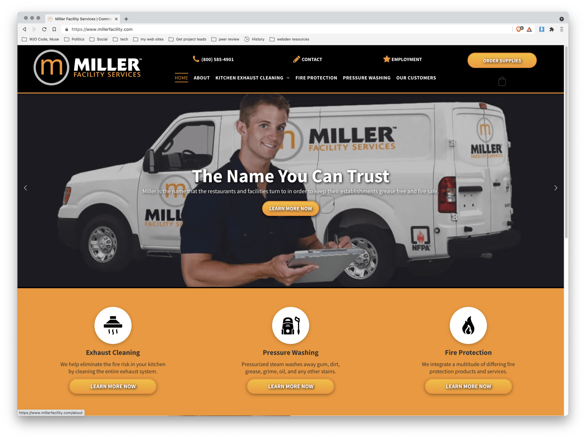 AD HAUS web design
