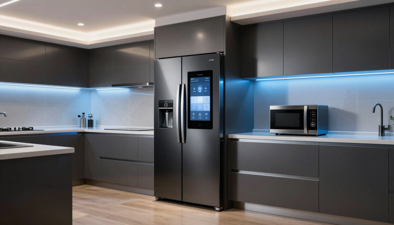 Modern Kitchen and Smart Appliances