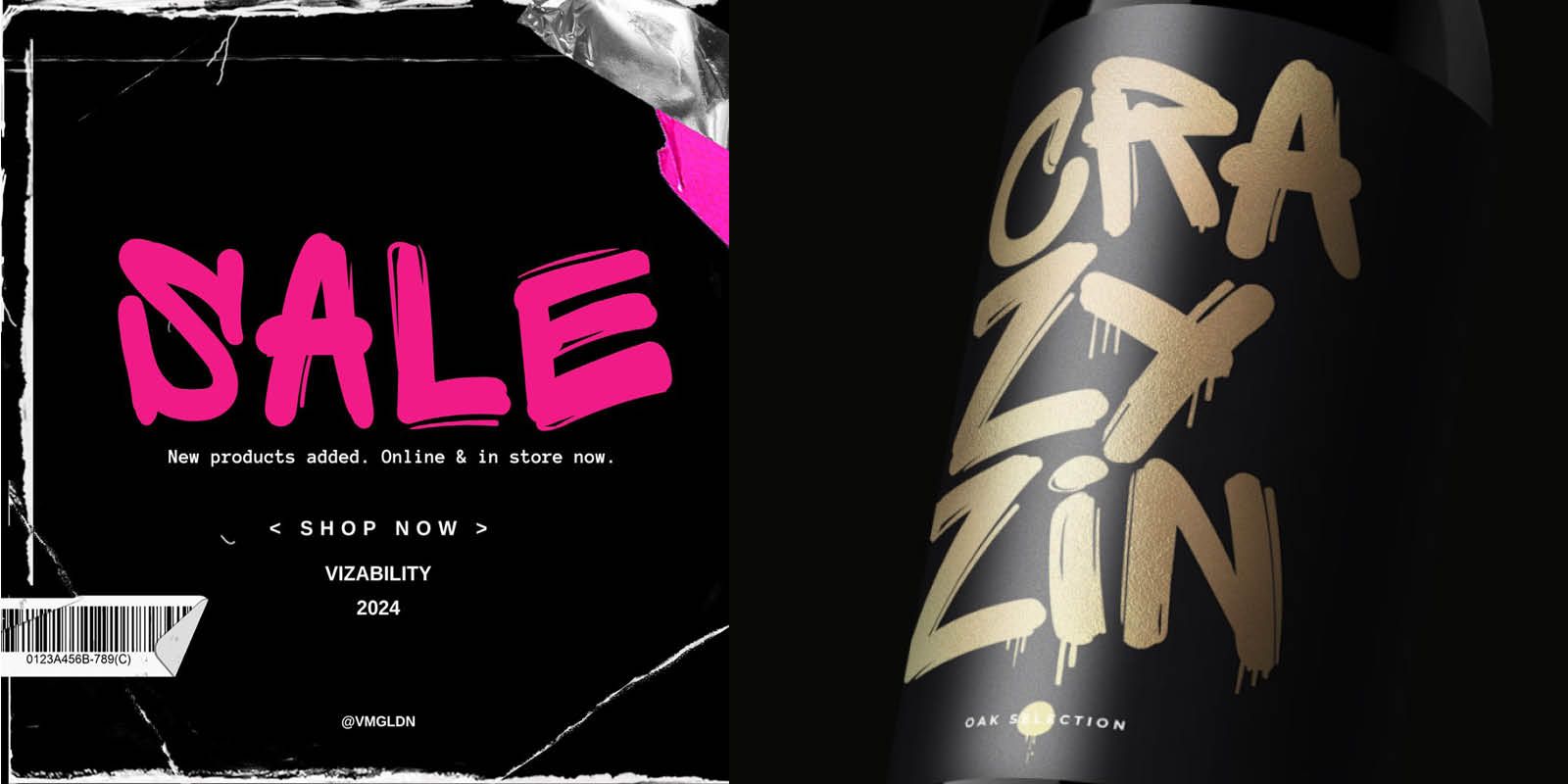 Graphic Graffiti Print Design Style Examples