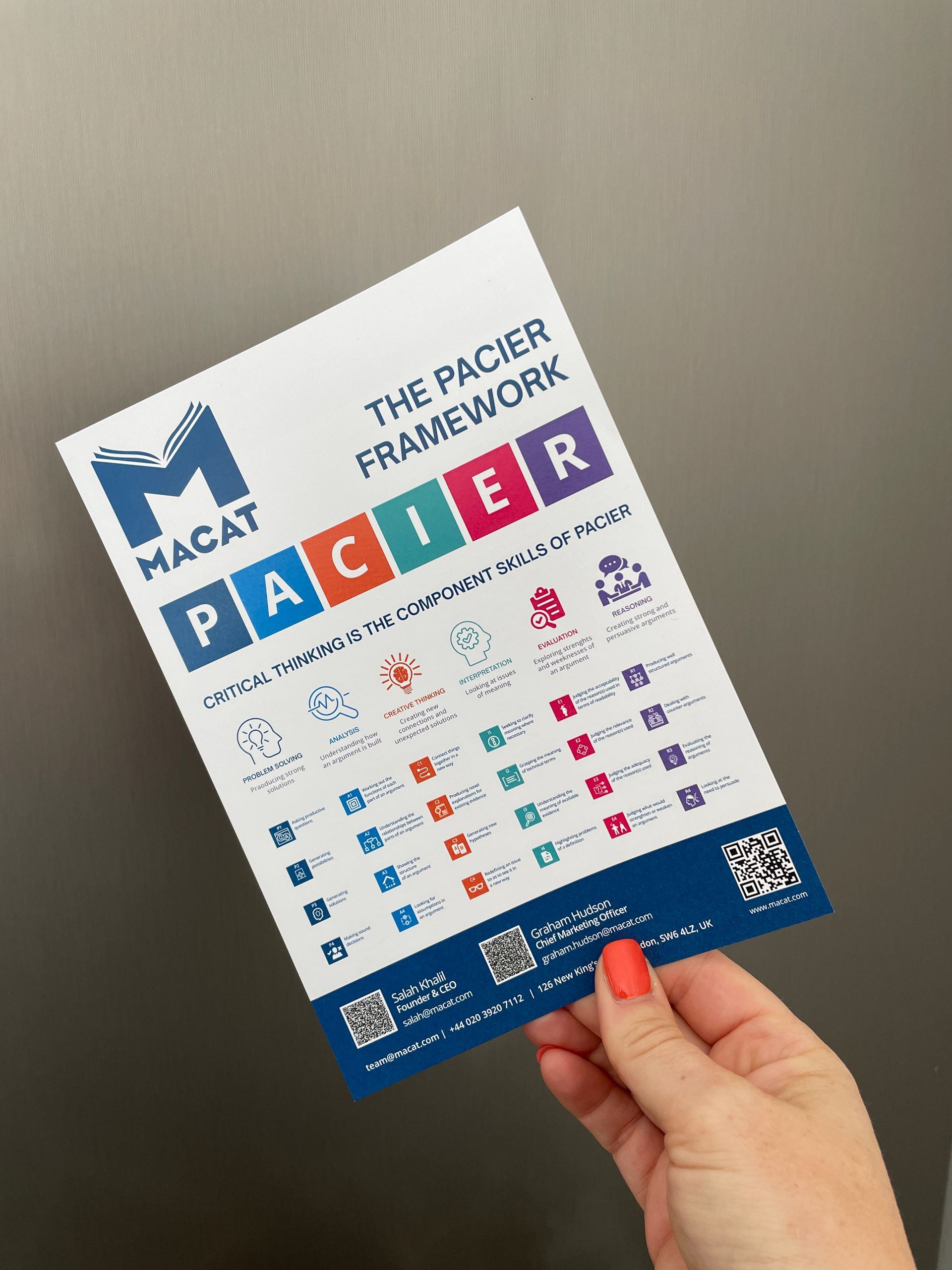A5 flyer example