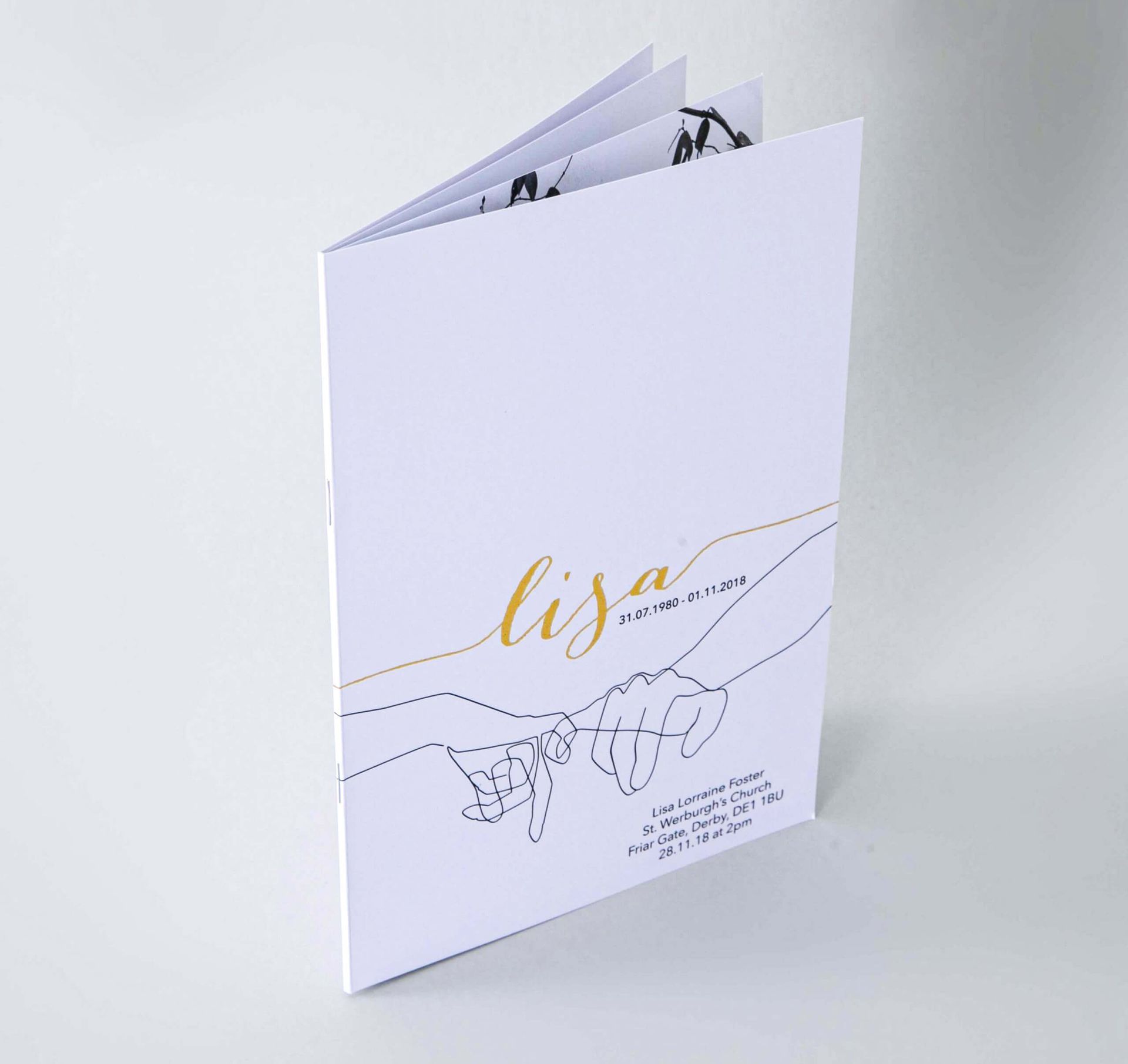 Order of Service Booklets