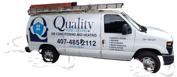 Quality Home Cooling Service Van