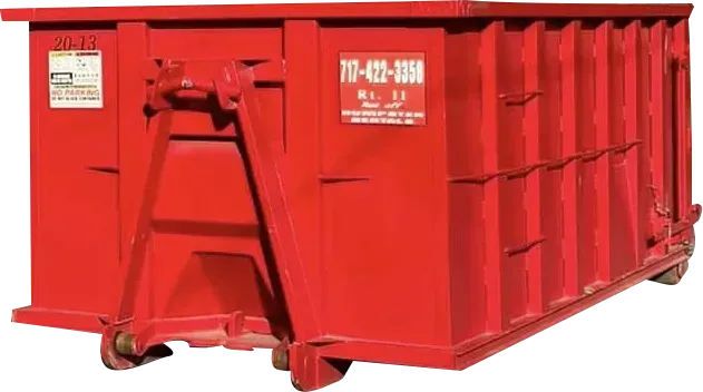 20-yard roll off dumpster for home renovations in Central PA
