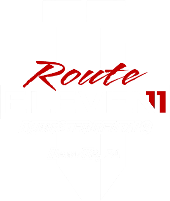Route 11 Roll Offs dumpster rental company logo