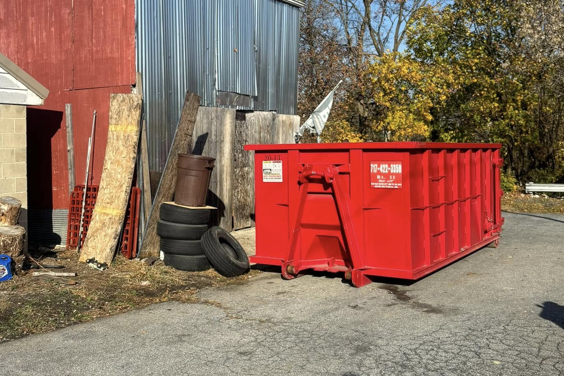 Why November Is One of the Best Months to Rent a Dumpster in Newville PA