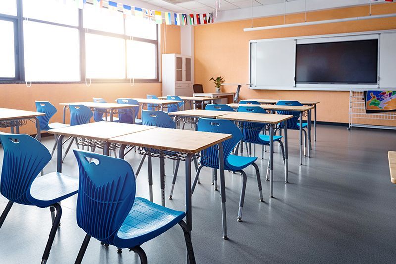 Cleaned Classroom