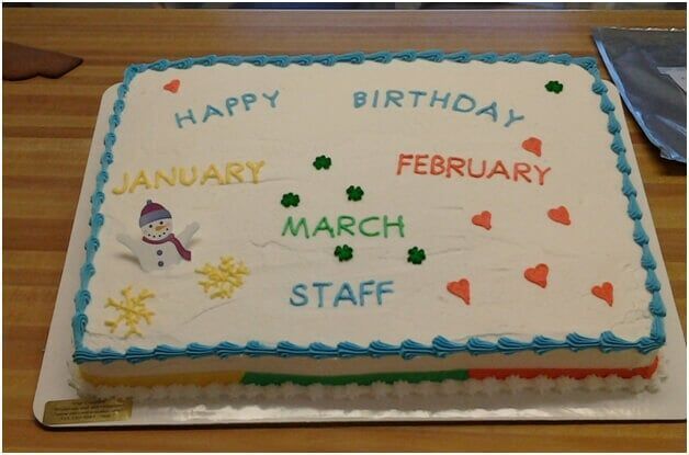 Cake with 