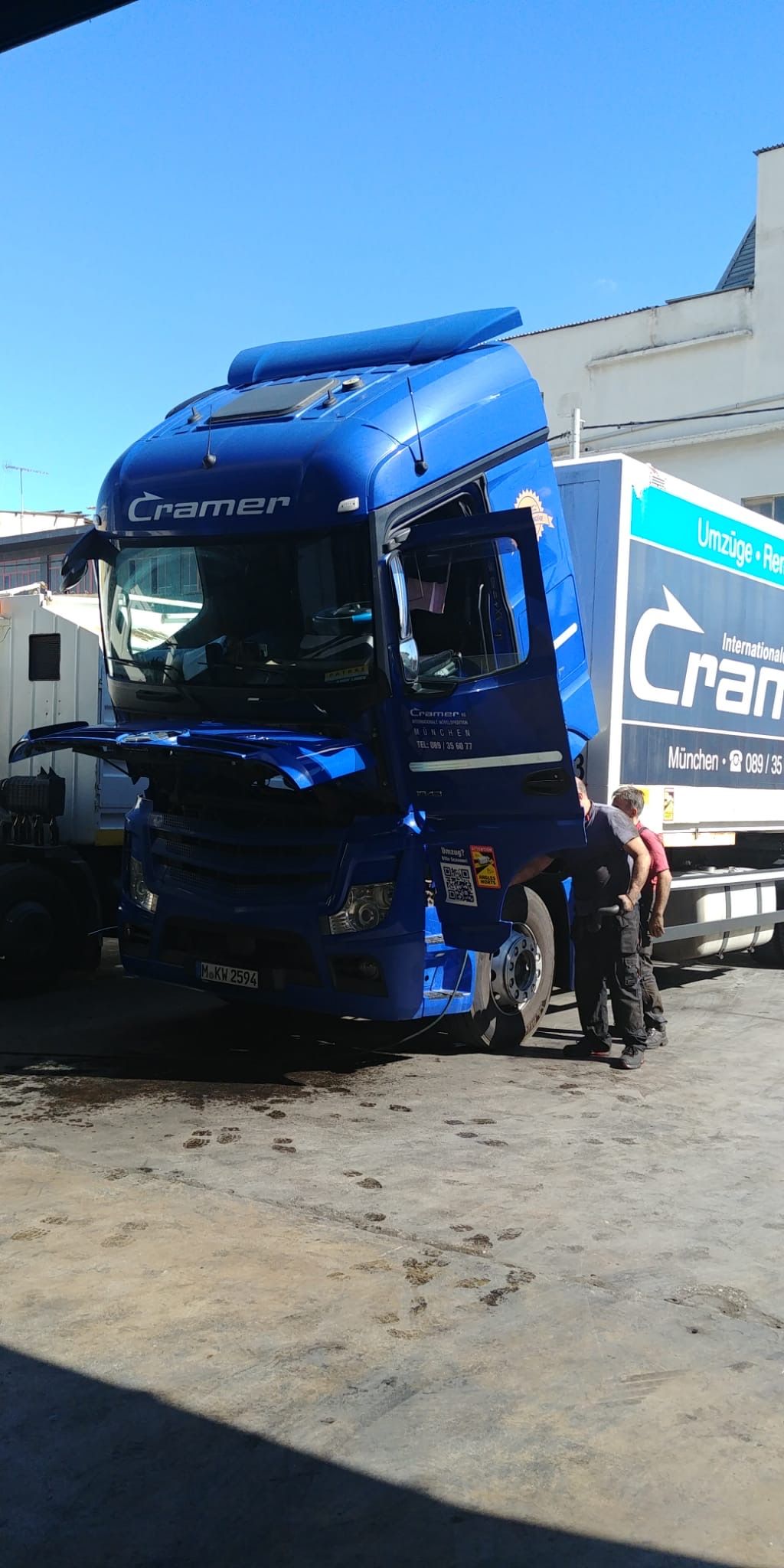Mercedes Actros Spedition Cramer
