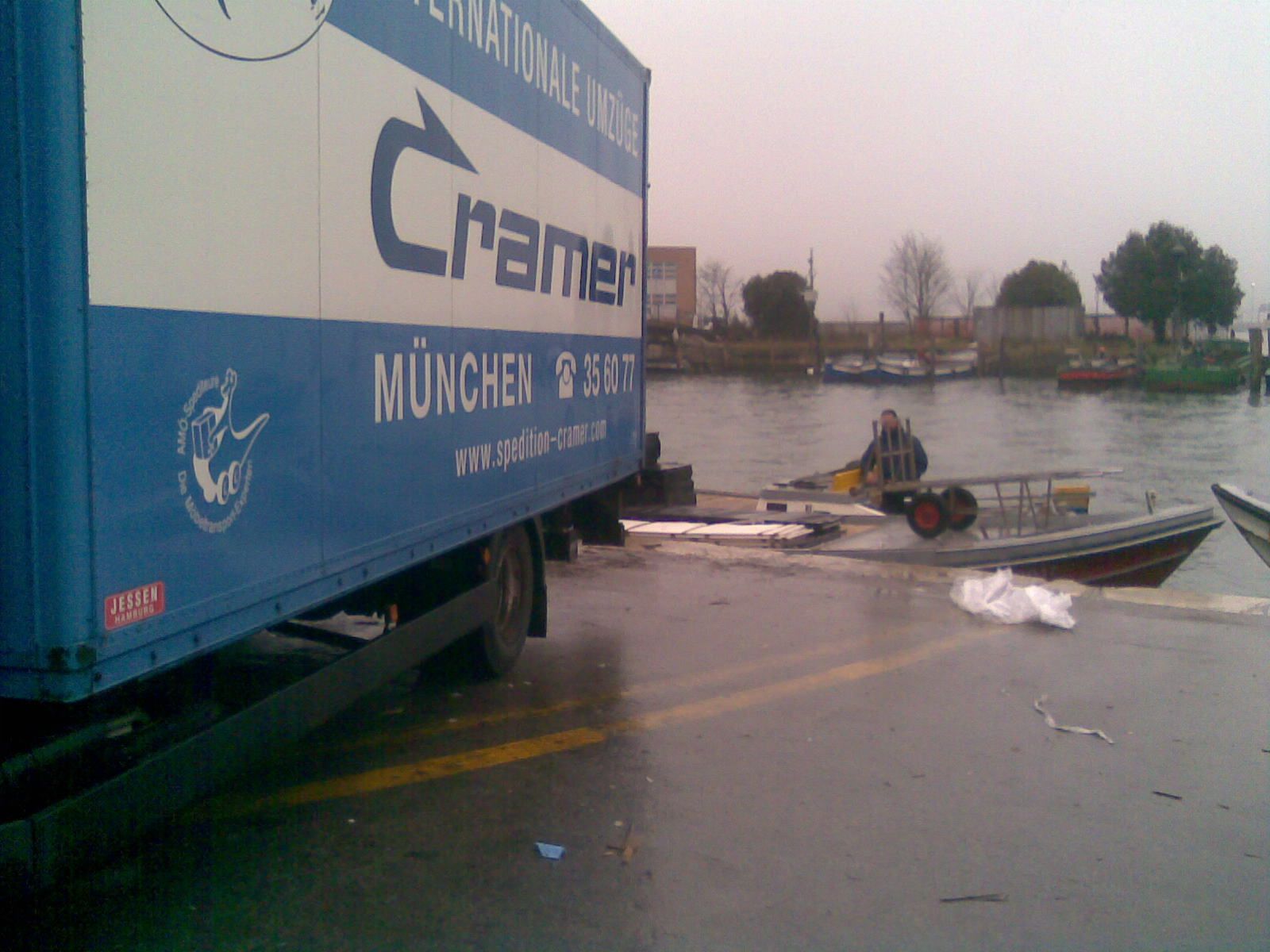 Spedition Cramer Umzug Venedig Lagune