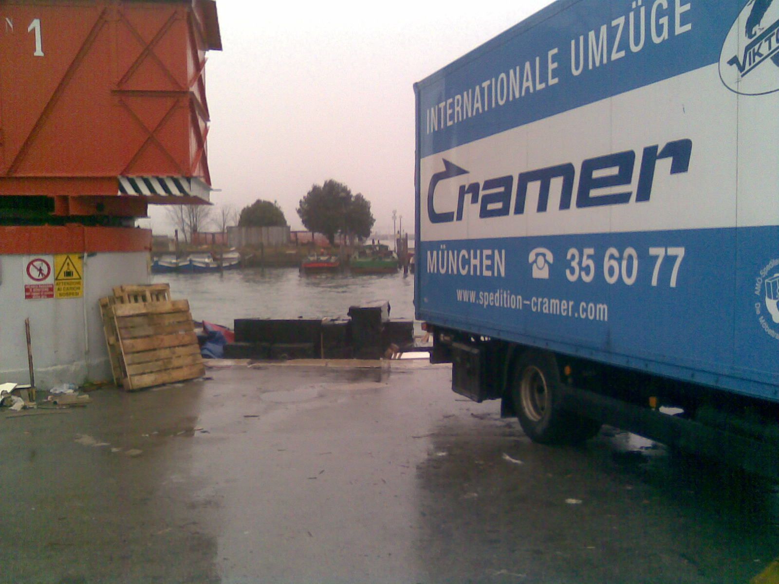 Umzug Venedig Lagune