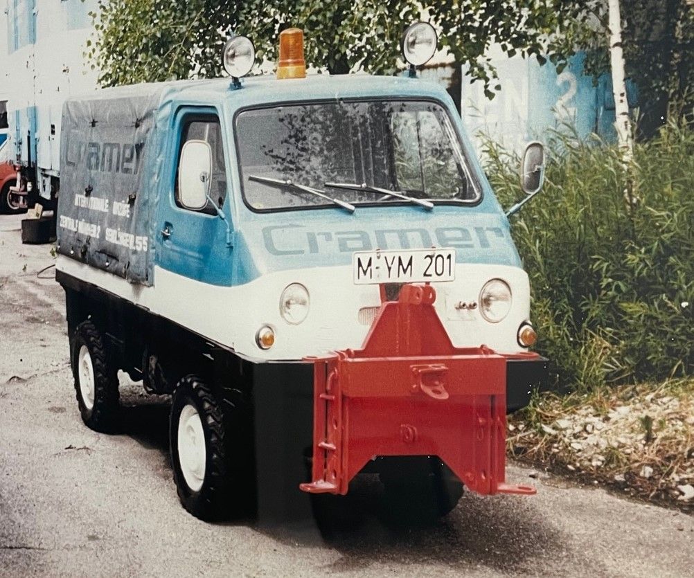 Spedition Cramer Haflinger Schneeräumer