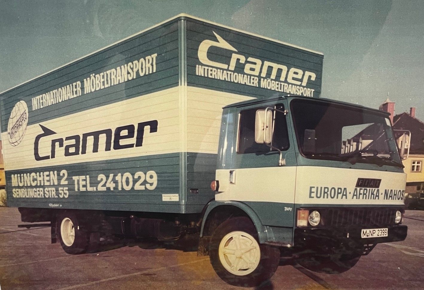 Spedition Cramer Mercedes Möbelwagen 1972