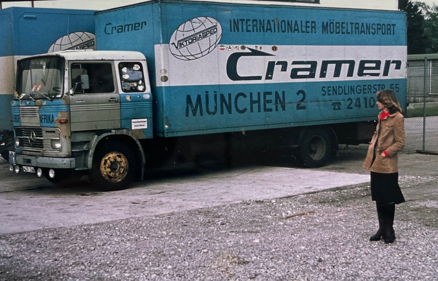 Spedition Cramer Mercedes Möbelwagen 