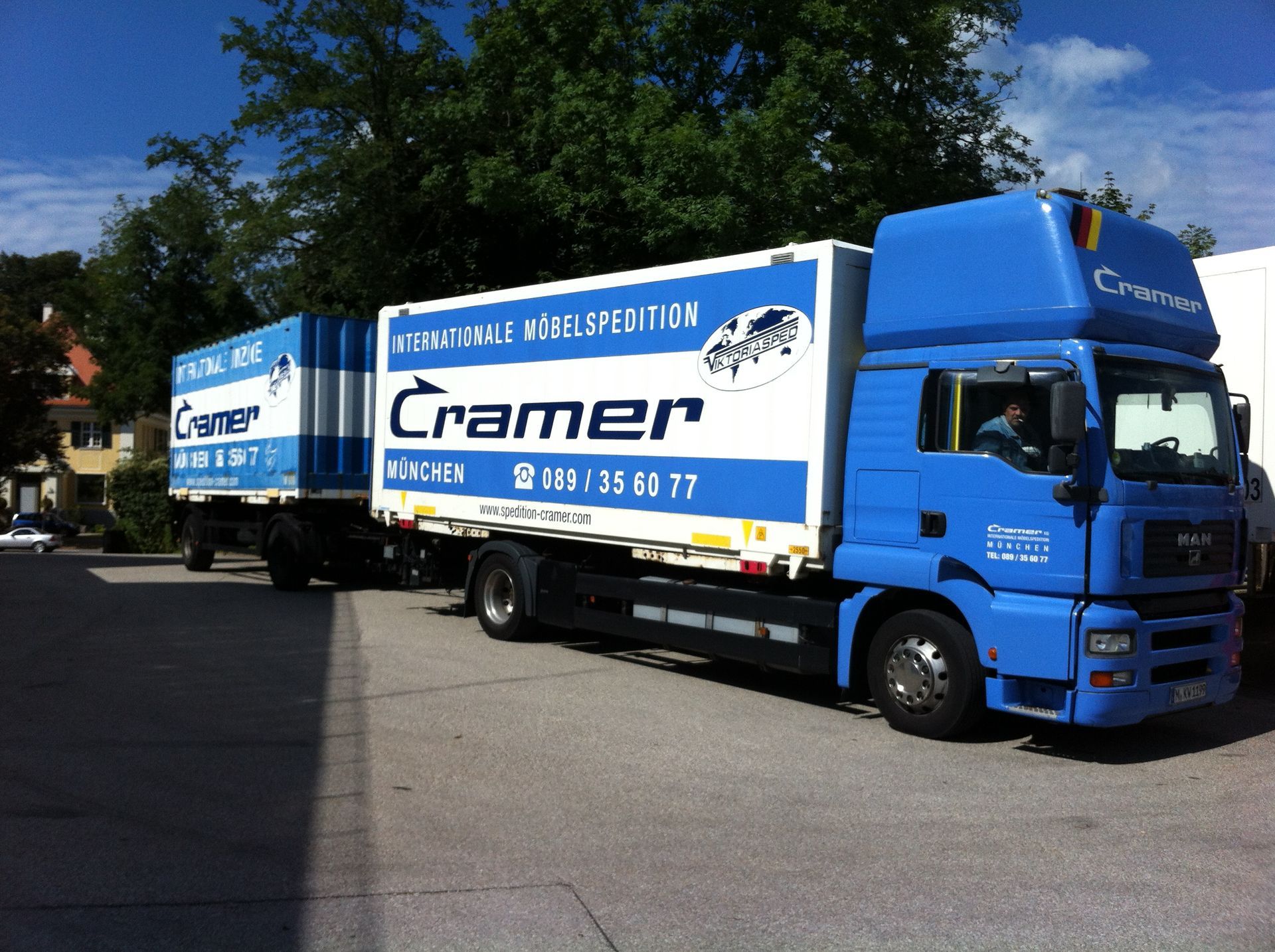 Spedition Cramer LKW MAN1