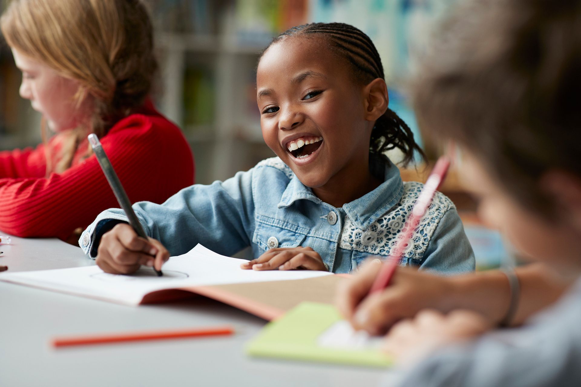 Cute Little Girl Smiling - Skokie, IL - The Education Foundation