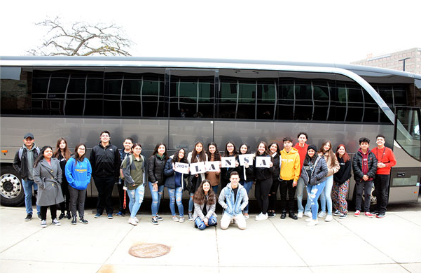 Group of People Taking Picture - Skokie, IL - The Education Foundation