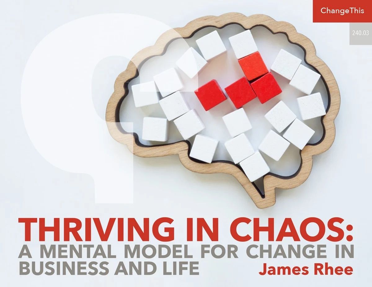A book called thriving in chaos by james rhee