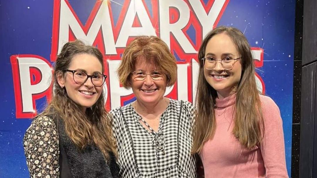 Ruth and her two daughters.