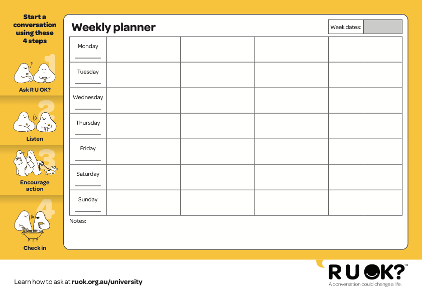 university study planner image