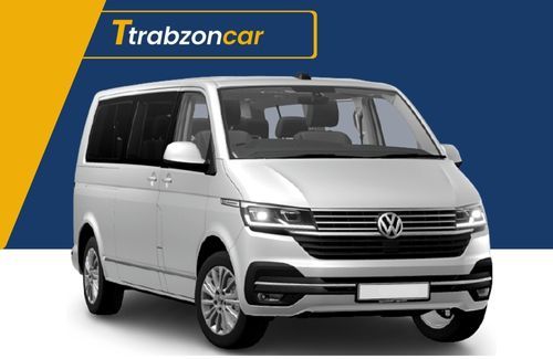 trabzon havalimanında kiralık volkswagen caravelle minibüs