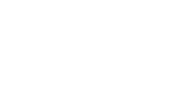 A white, four-pointed star logo against a solid black background.