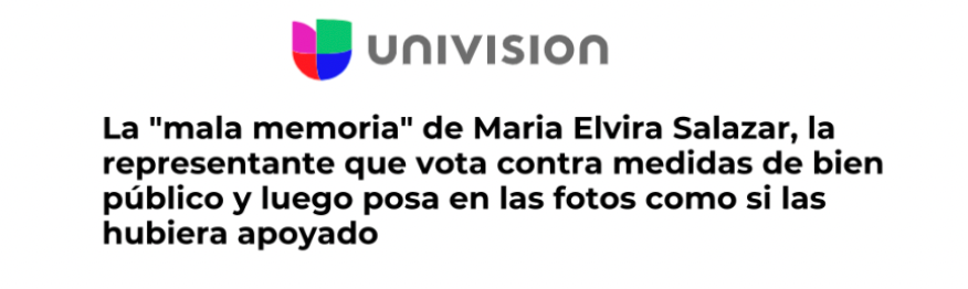 A logo for univision is shown on a white background