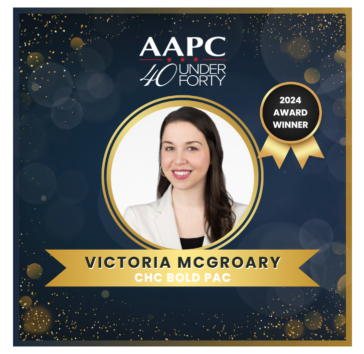 Victoria mcgroary is the winner of the 40 under 40 award
