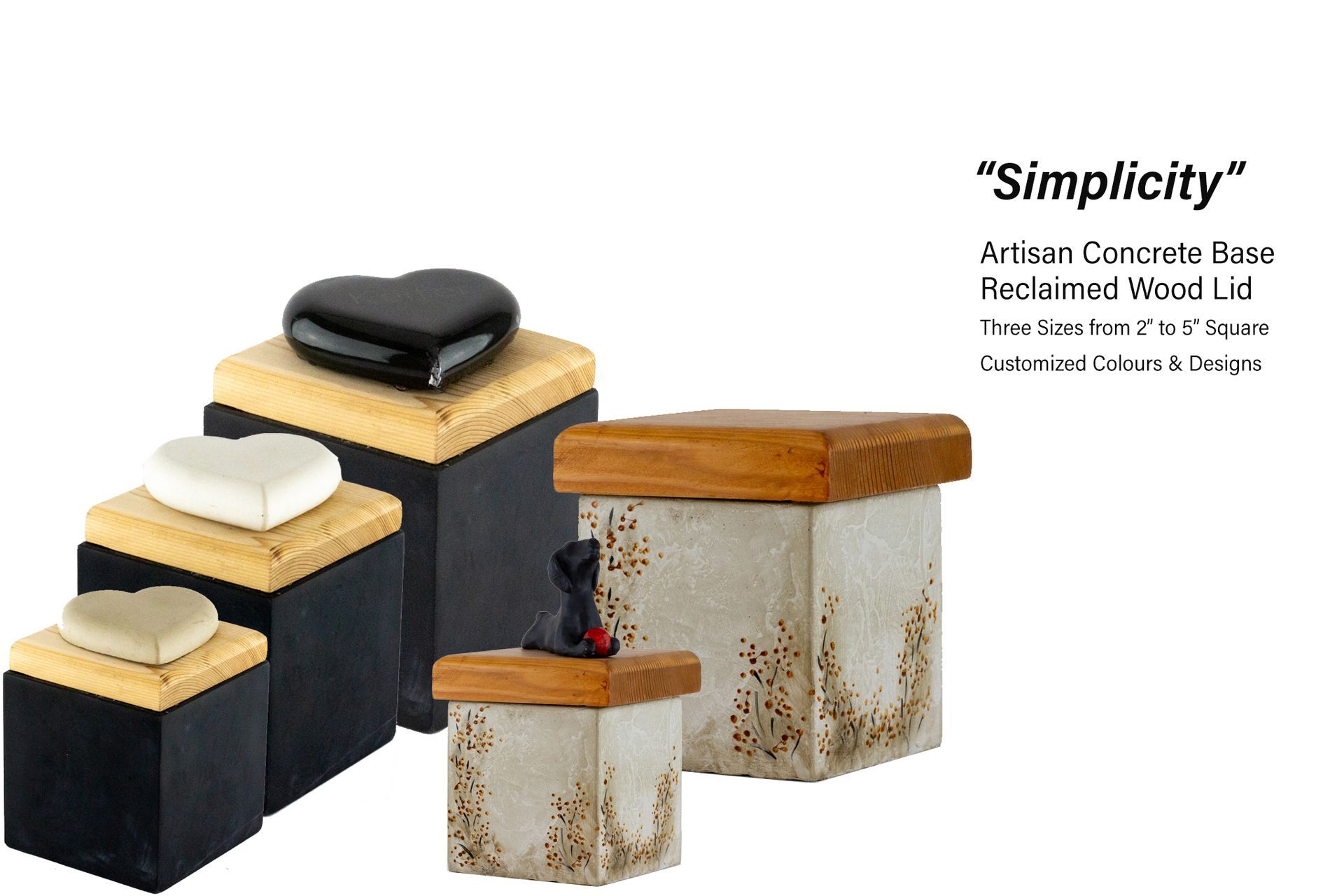 The word simplicity is on a white background