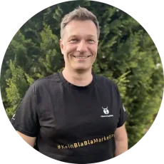 Kay Albusberger = Marketing-Guru und Digitalisierungsenthusiast Bild Kay Albusberger - Inhaber von Marketing4KMU