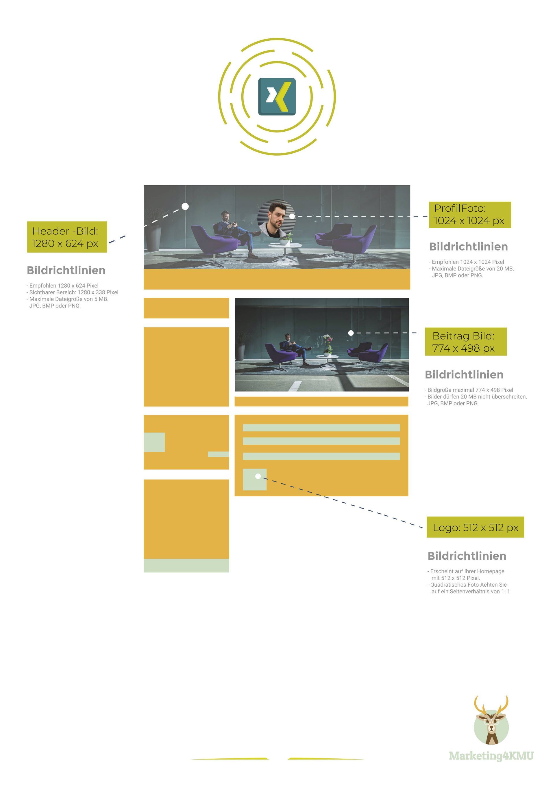 Xing Bildgrößen | Marketing4KMU Xing Bildgrößen bereitgestellt von Marketing4KMU
