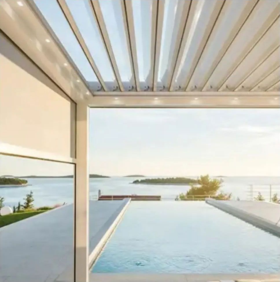 pergola bianca