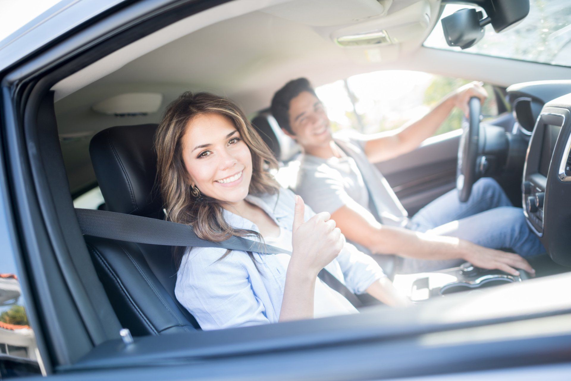 Couple Inside the Car — Willimantic, CT — K.L. Smith Agency LLC