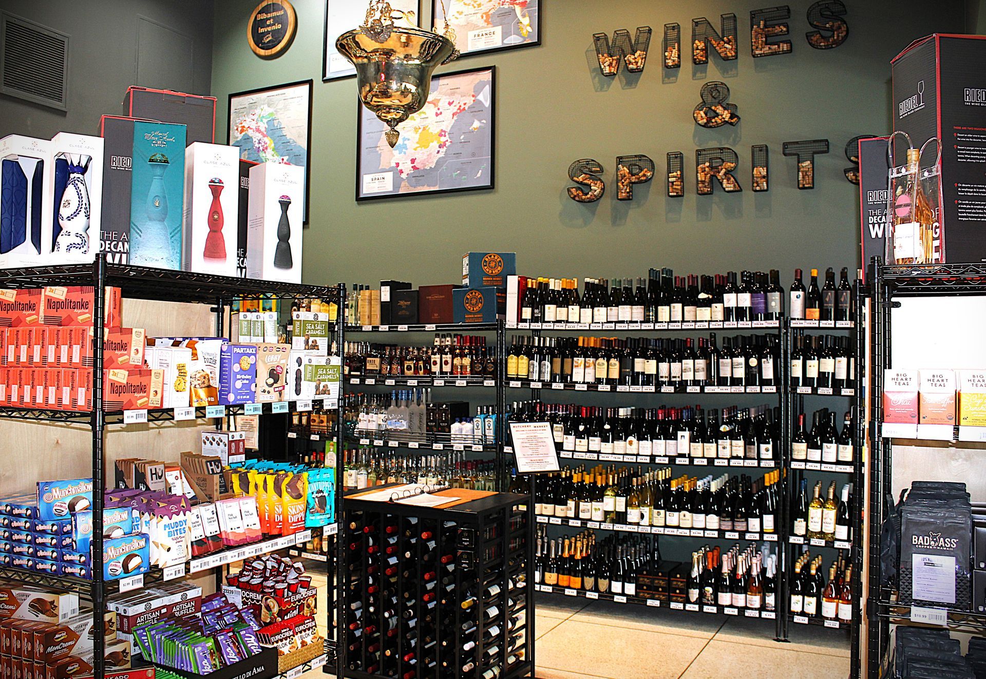 A store filled with lots of bottles of wine and spirits