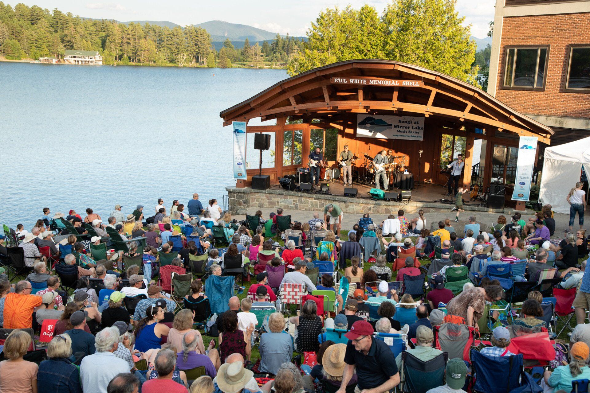Concerts on Mirror Lake, Lake Placid, NY