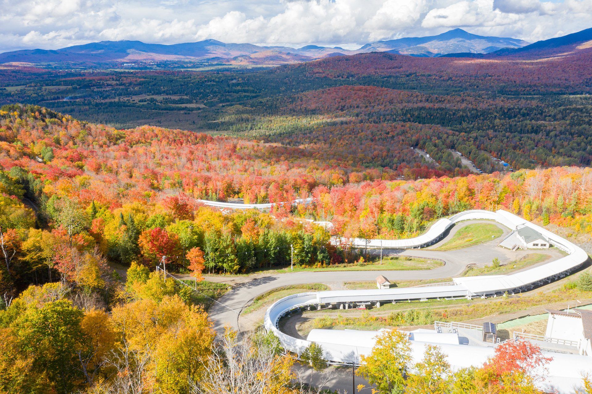 Cliffside Coaster at Mt Van Hoevenberg, NY