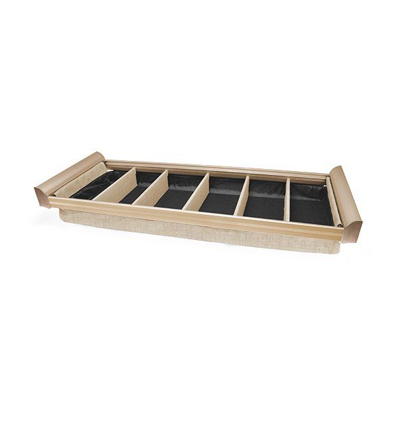 Matte Gold Color Option For Lingerie Drawer Organizer