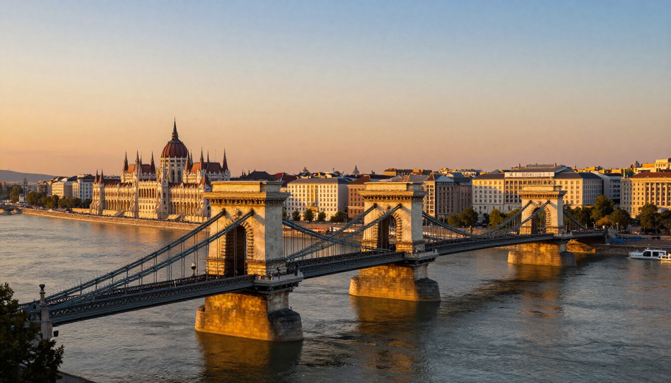 Traditional Hungarian food in Budapest