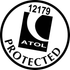 ATOL Protected circular logo with black-and-white design and number 12179